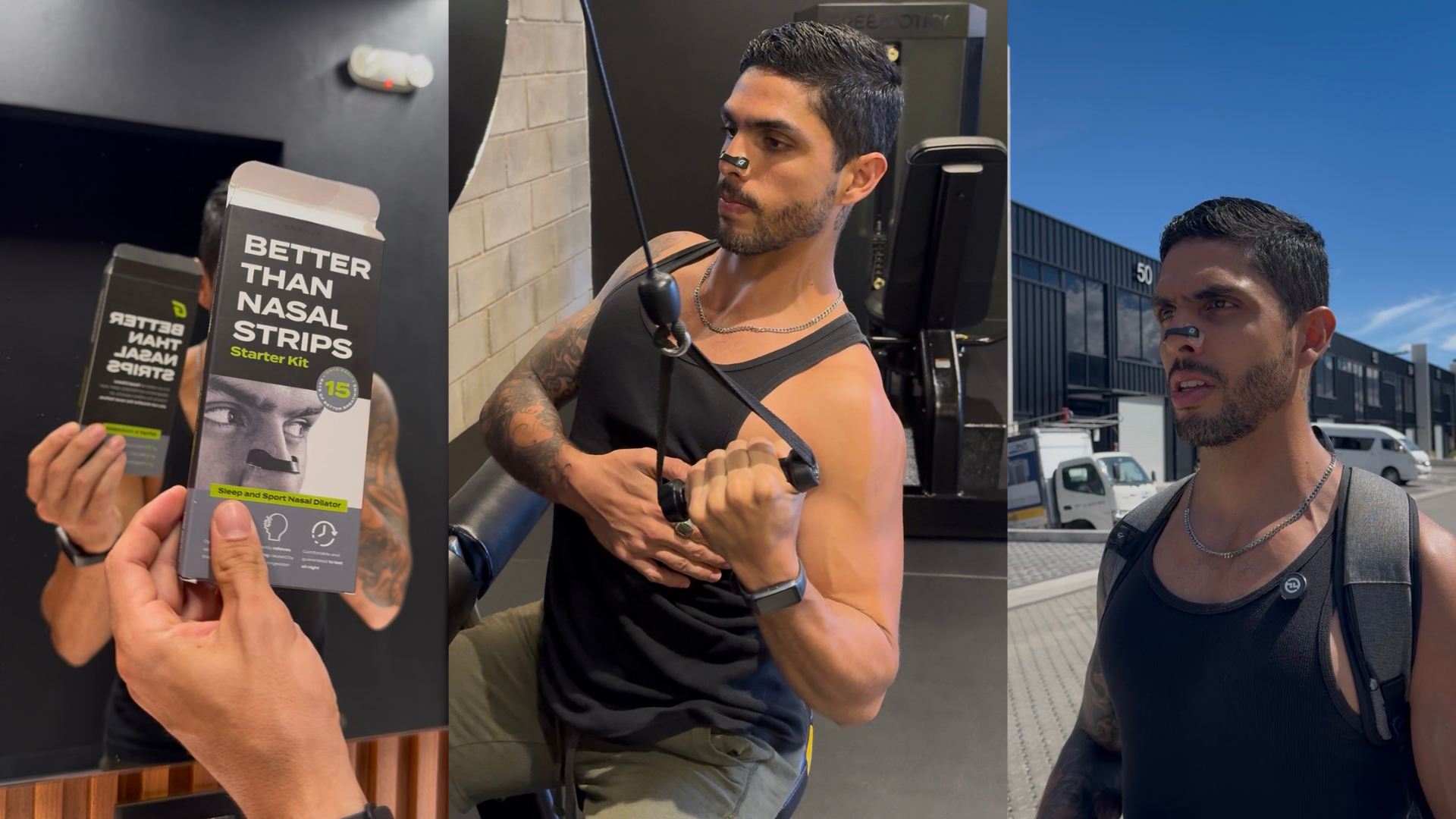 Tiras nasales Gronex para deportistas en Costa Rica — mejor respiración en el gym