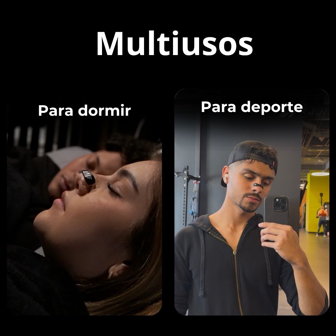 Beneficios de las bandas nasales magnéticas Gronex — mejor respiración y rendimiento deportivo
