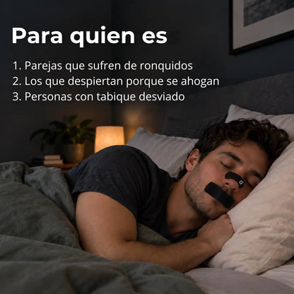 Tiras y Tapa Bocas Para Ronquidos Pack